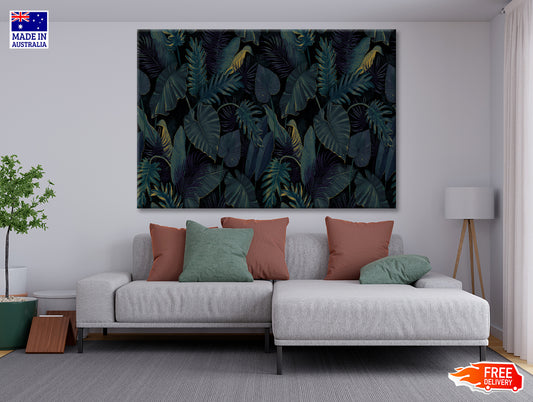 Painting of a Plant Feature Print 100% Australian Made - Bella Home Decor