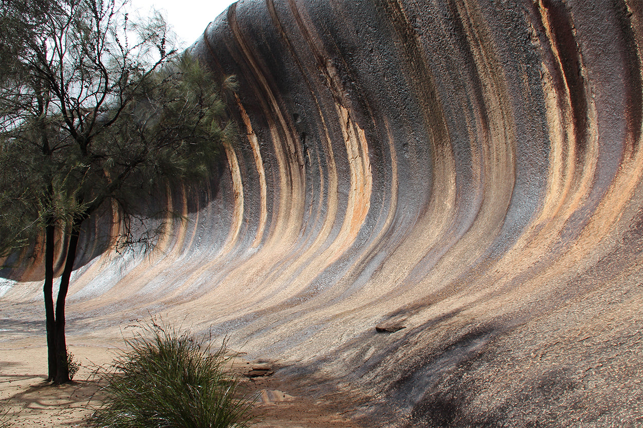 Wave Rock Western Australia Outback Wall Art Decor 100% Australian Made