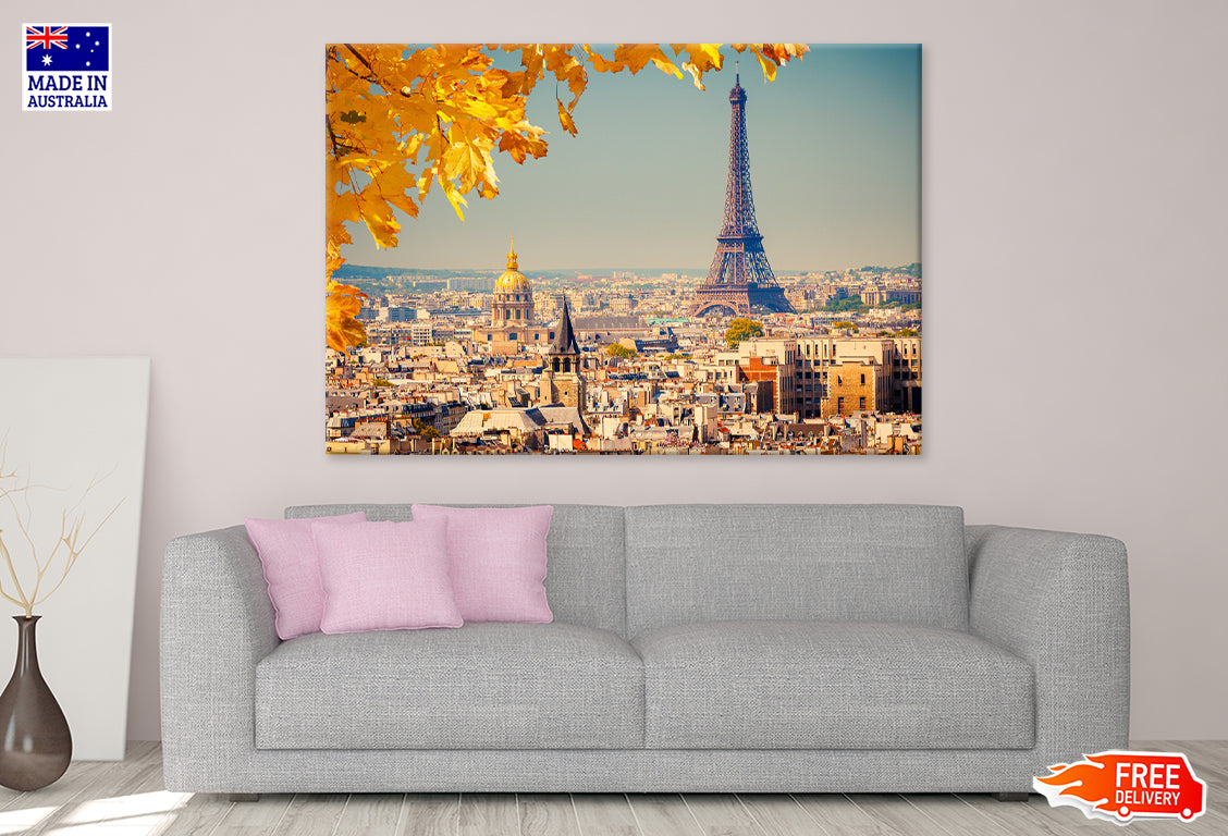 France Eiffel Tower in Paris Print 100% Australian Made