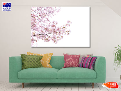 Branch of Pink Cherry Blossom Print 100% Australian Made - Bella Home Decor