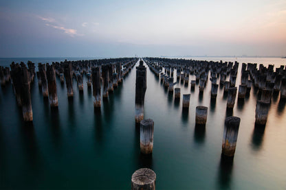 Princes Pier in Port Melbourne Wall Art Decor 100% Australian Made - Bella Home Decor