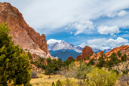 Pikes Peak Garden of The Gods USA Print 100% Australian Made - Bella Home Decor