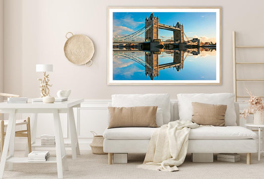 Tower Bridge at Sunset Home Decor Premium Quality Poster Print Choose Your Sizes