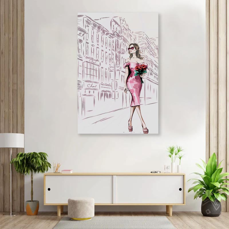 Fashion Store Art 3D Design Acrylic Glass Print Tempered Glass Wall Art 100% Made in Australia Ready to Hang