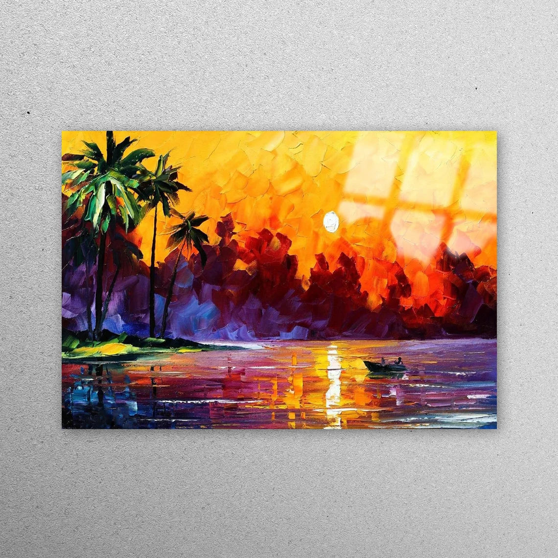 Summer Beach Wall Art Acrylic Glass Print Tempered Glass Wall Art 100% Made in Australia Ready to Hang