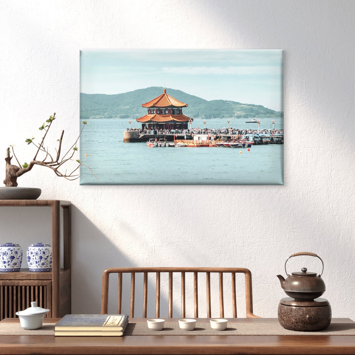Zhanqiao Pier Qingdao China Wall Art Decor 100% Australian Made - Bella Home Decor