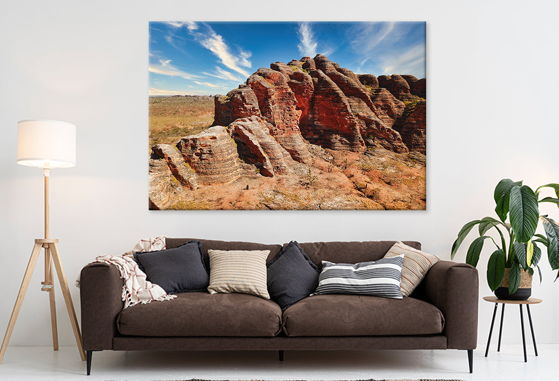 Bungle Bungles Purnululu National Park Aerial View Wall Art Decor 100% Australian Made