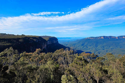Blue Mountains National Park NSW Sunny Day Scenic Wall Art Decor 100% Australian Made