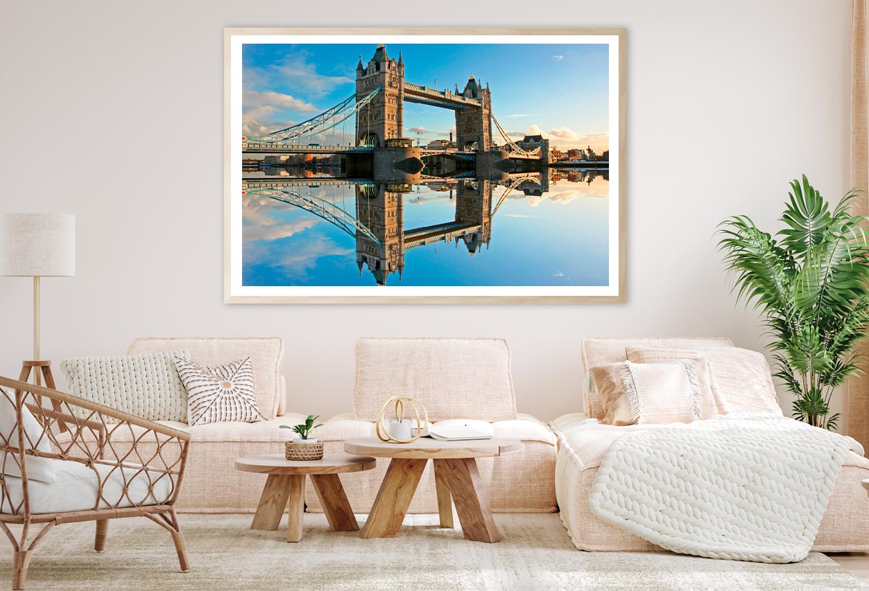 Tower Bridge at Sunset Home Decor Premium Quality Poster Print Choose Your Sizes - Bella Home Decor