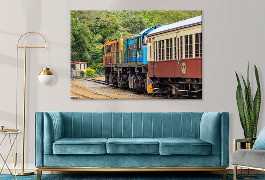 Kuranda Scenic Railway Cairns Tropical Wall Art Decor 100% Australian Made