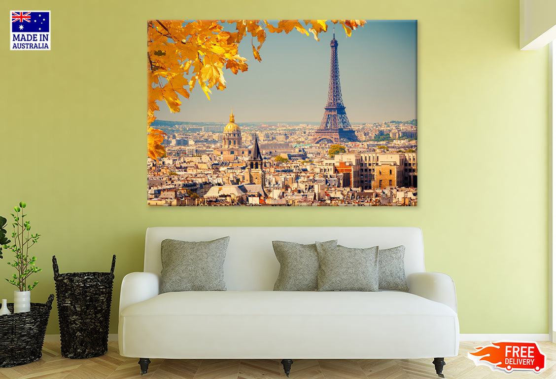 France Eiffel Tower in Paris Print 100% Australian Made