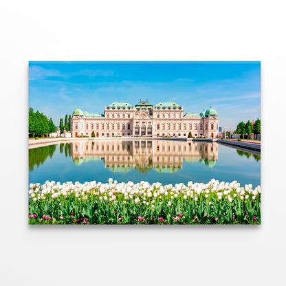 Upper Belvedere Palace in Spring Wall Art Decor 100% Australian Made - Bella Home Decor