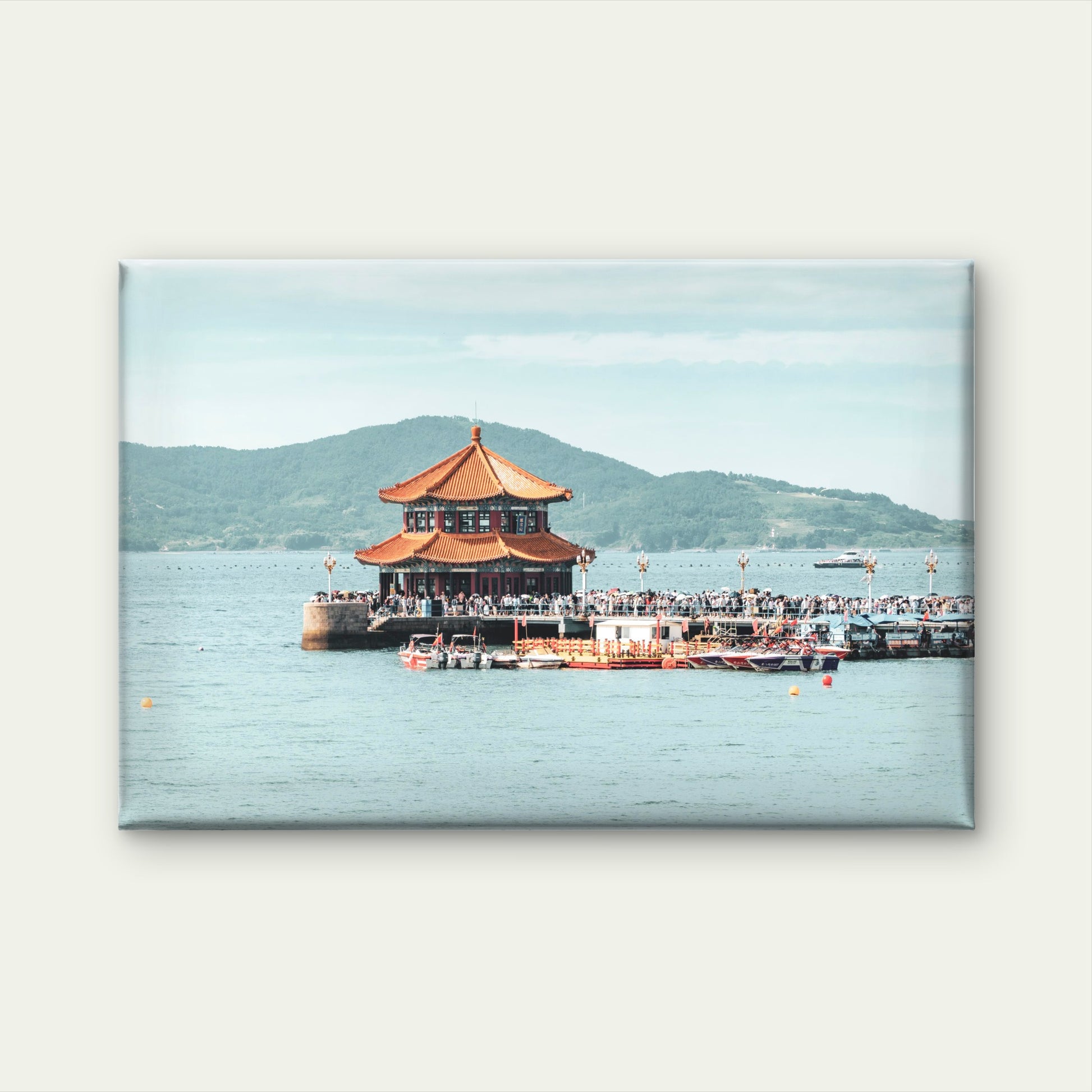 Zhanqiao Pier Qingdao China Wall Art Decor 100% Australian Made - Bella Home Decor