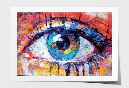 Conceptual Abstract Picture of the Eye Wall Art Limited Edition High Quality Print