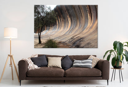 Wave Rock Western Australia Outback Wall Art Decor 100% Australian Made