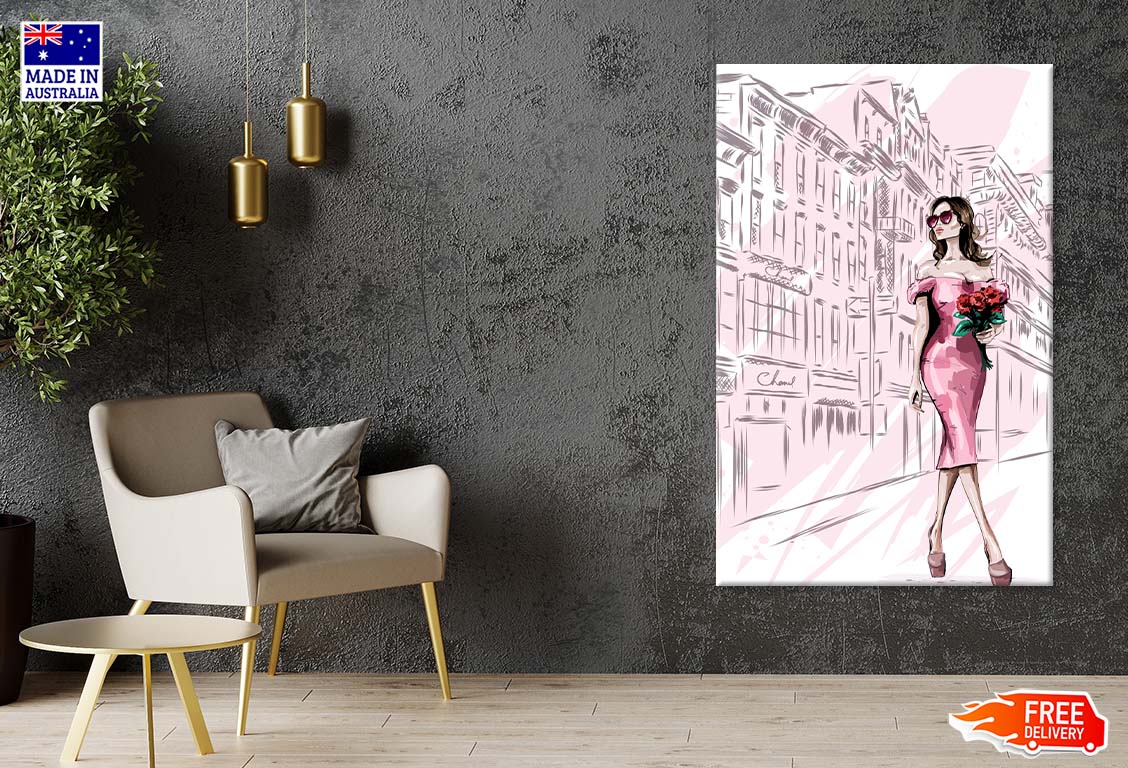 Elegant Fashion Store Art Print 100% Australian Made