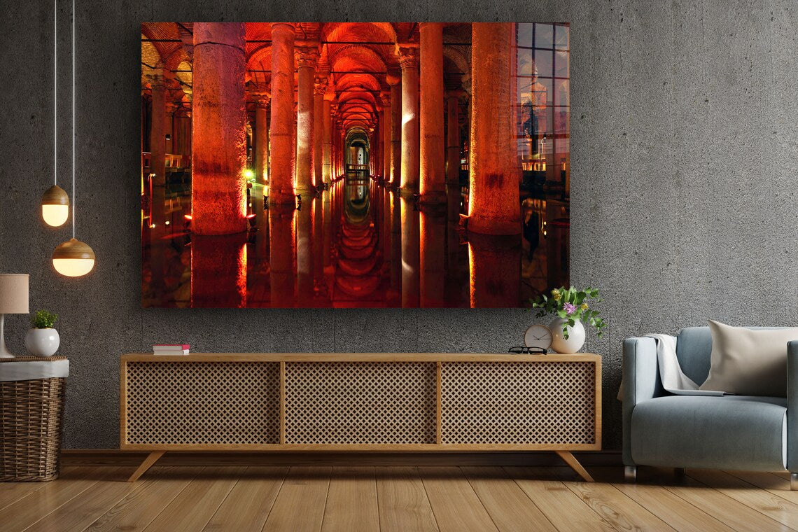 The Basilica Cistern UV Direct Aluminum Print Australian Made Quality