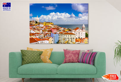 Alfama District Lisbon Portugal Print 100% Australian Made