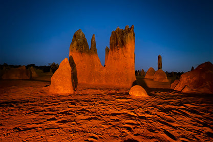 The Pinnacles Desert Western Australia Night Sky Wall Art Decor 100% Australian Made