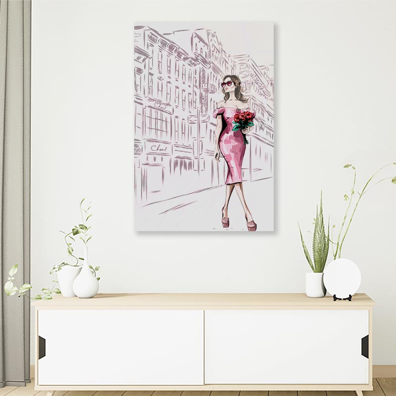 Fashion Store Art 3D Design Acrylic Glass Print Tempered Glass Wall Art 100% Made in Australia Ready to Hang