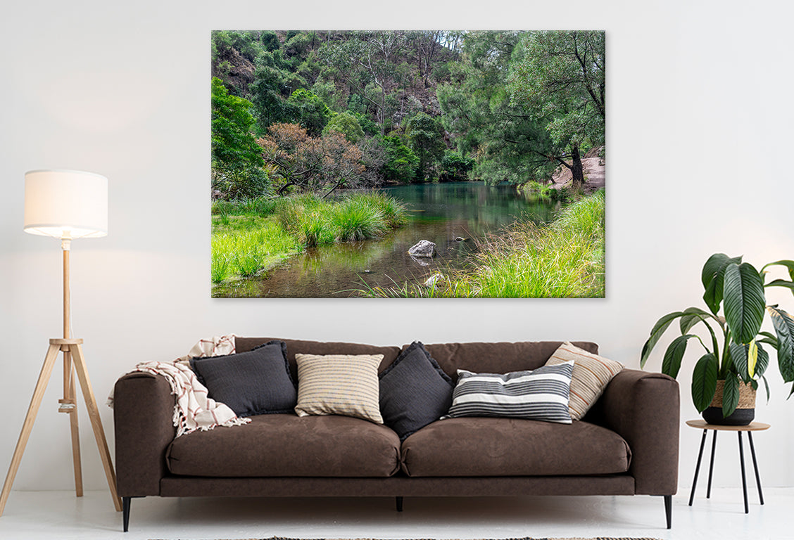 Jenolan Caves Blue Lake New South Wales Wall Art Decor 100% Australian Made