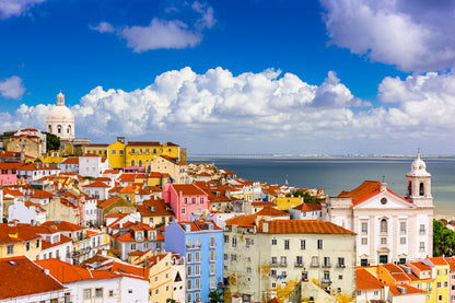 Alfama District Lisbon Portugal Print 100% Australian Made