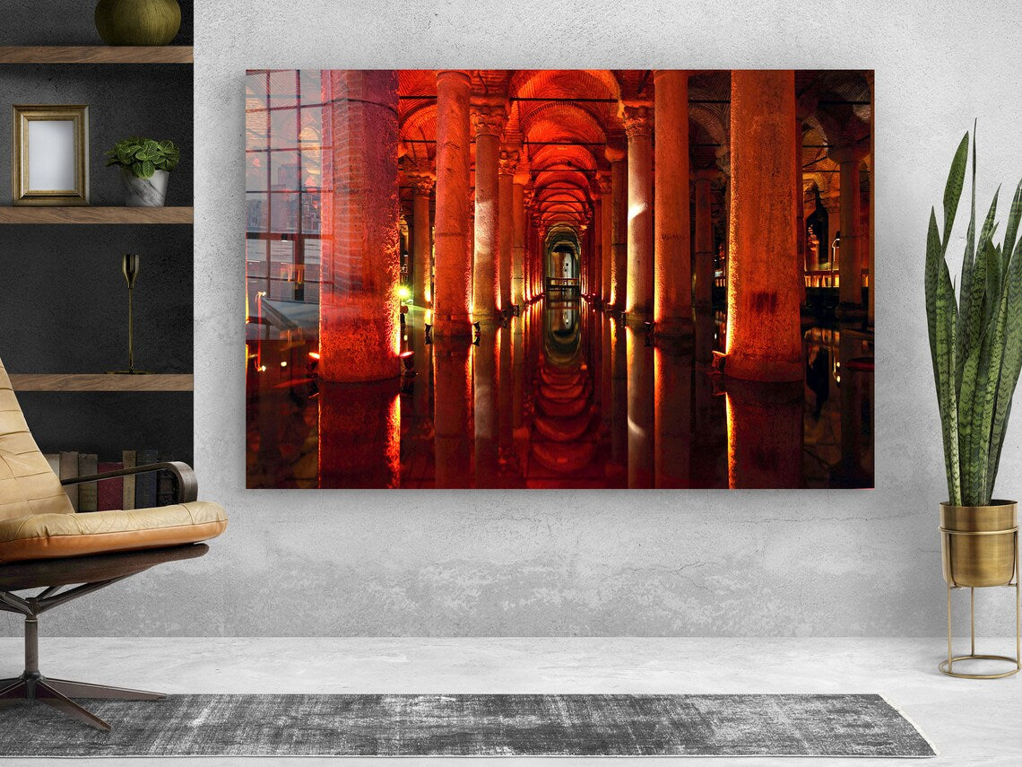 The Basilica Cistern UV Direct Aluminum Print Australian Made Quality