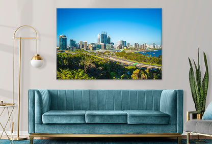 Kings Park and Botanic Garden Perth Skyline Wall Art Decor 100% Australian Made
