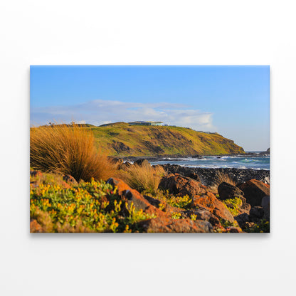 Phillip Island Victoria Hillside and Shoreline Wall Art Decor 100% Australian Made