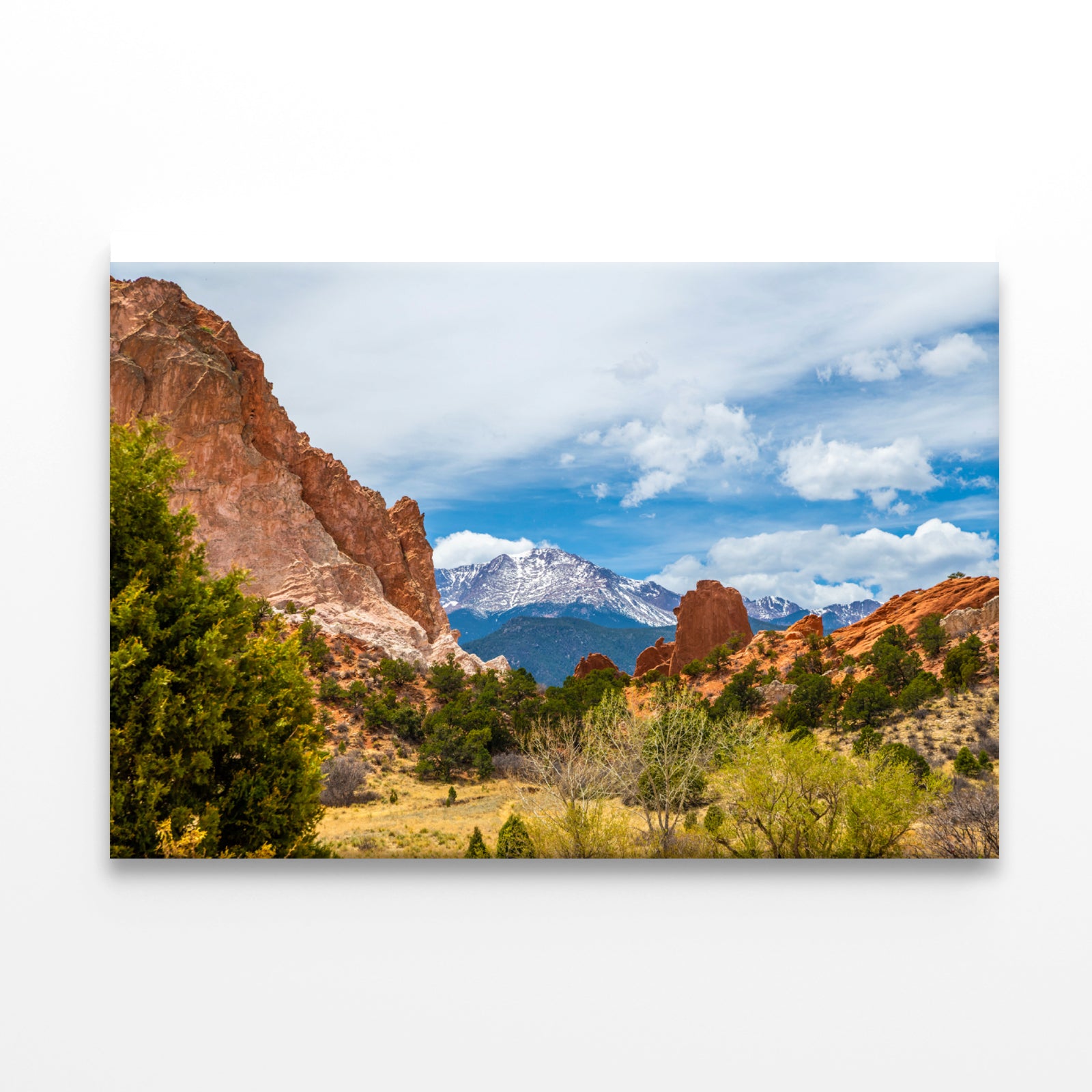 Pikes Peak Garden of The Gods USA Print 100% Australian Made - Bella Home Decor