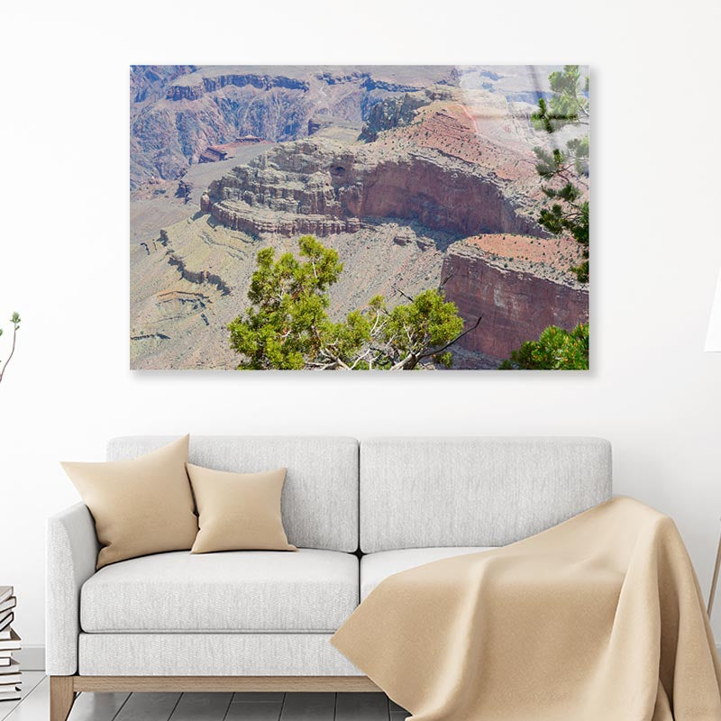 Grand Canyon Landscapes Acrylic Glass Print Tempered Glass Wall Art 100% Made in Australia Ready to Hang