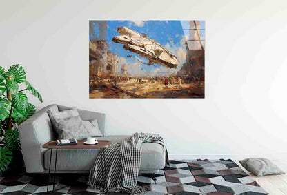 Cinematic Space Freight Tempered Glass Printing Wall Art Australian Made Quality