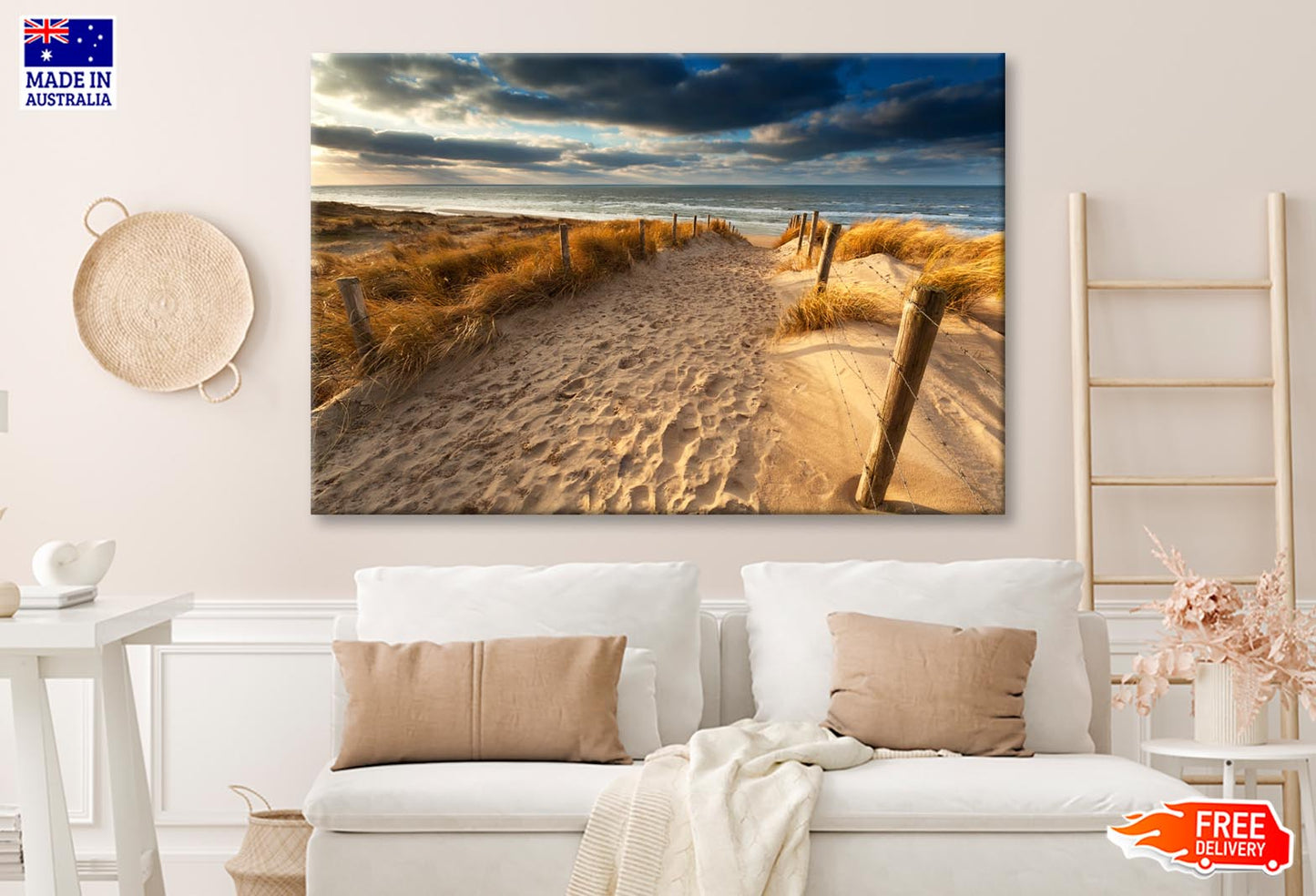 Panorama The Great Ocean Road, Victoria, Australia Wall Art Decor 100% Australian Made