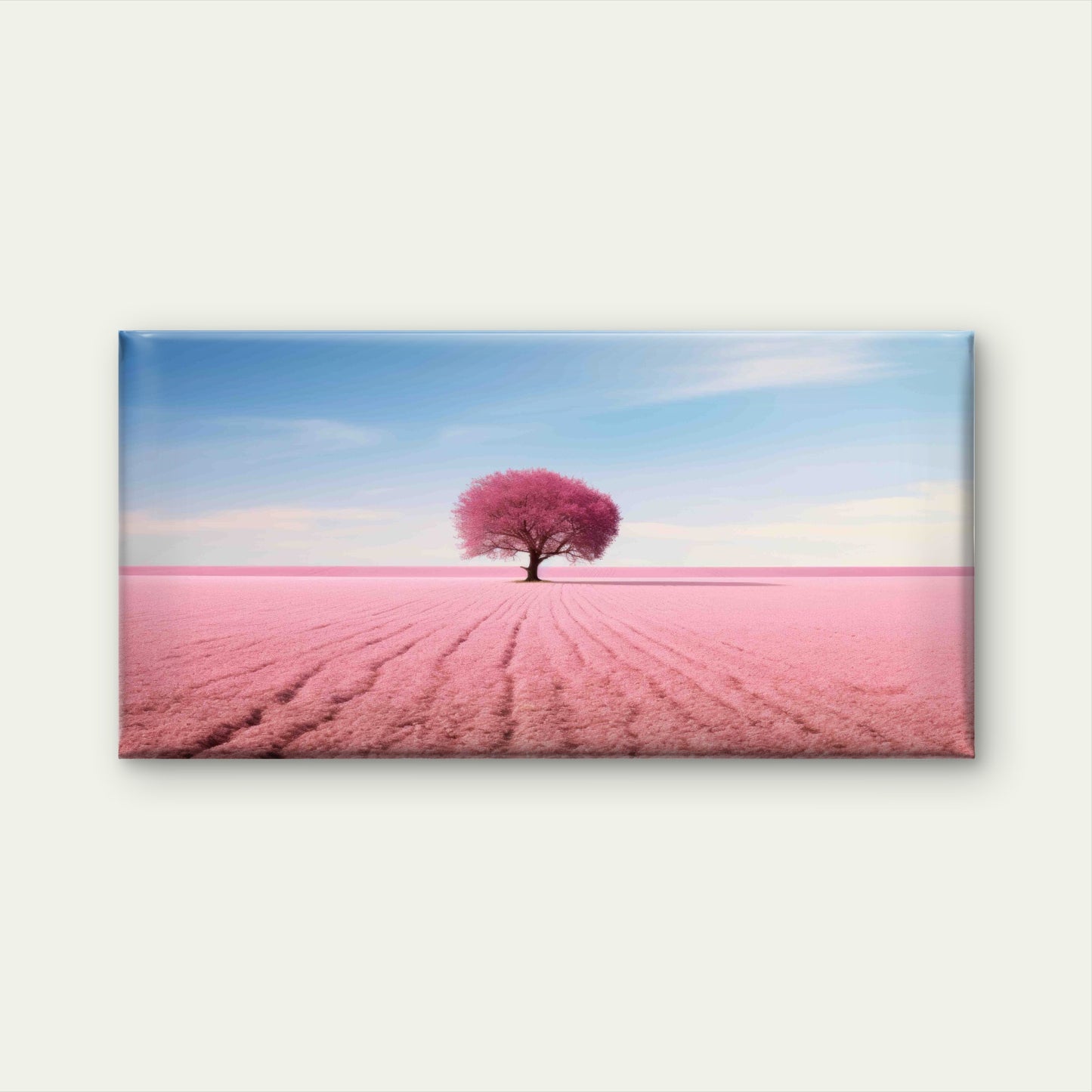 Blush Of The Horizon Wall Art Canvas Office Home Room Framed 120x60cm - Bella Home Decor