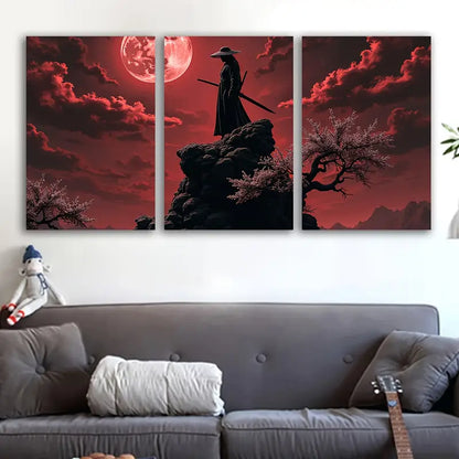 3pcs The Man At The Top Poster Wall Art Set Canvas Framed 60x90cm - High Quality Print 100% Australian Made Wall Canvas Ready to Hang