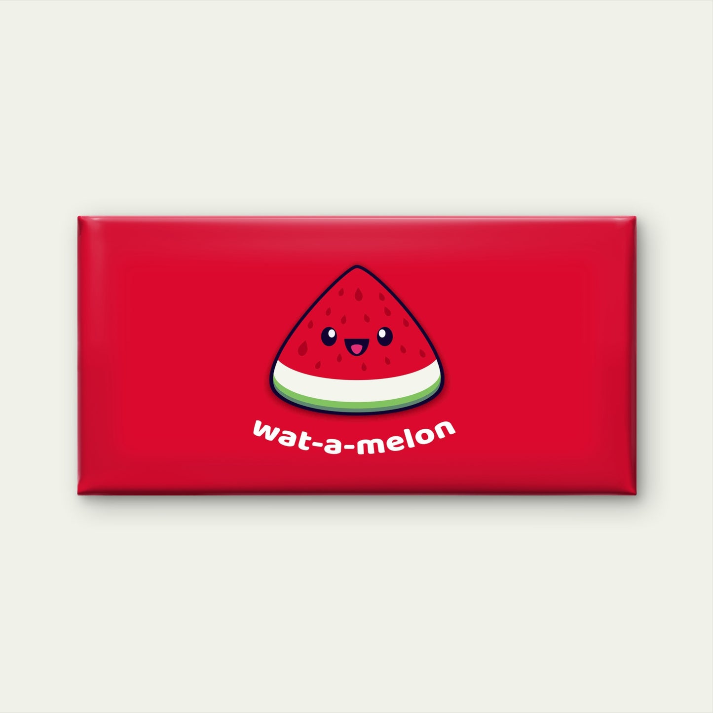 Bold Red Melon Cartoon Wall Art Canvas Office Home Room Framed 120x60cm