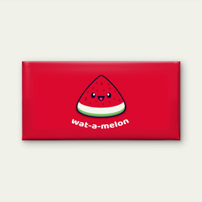 Bold Red Melon Cartoon Wall Art Canvas Office Home Room Framed 120x60cm