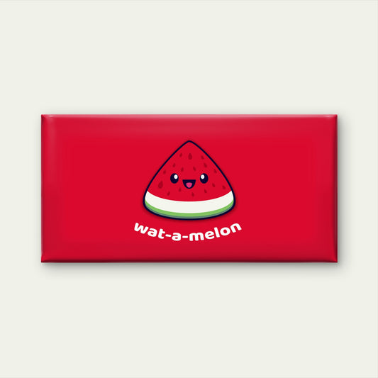 Bold Red Melon Cartoon Wall Art Canvas Office Home Room Framed 120x60cm