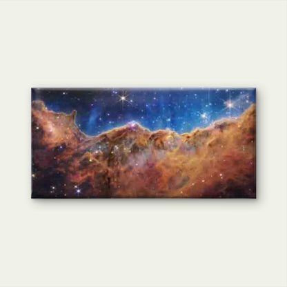 Cosmic Nebula And Starry Sky Wall Art Canvas Office Home Room Framed 120x60cm