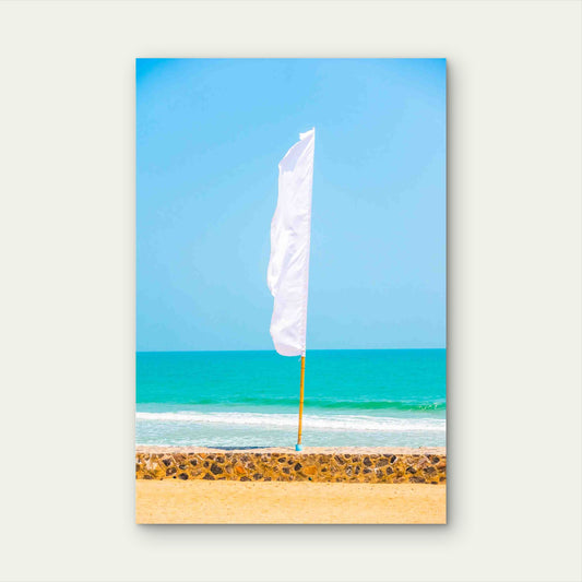 Abstract Pattern Sky Banner Sea 40x60cm Metal Print Ready to Hang