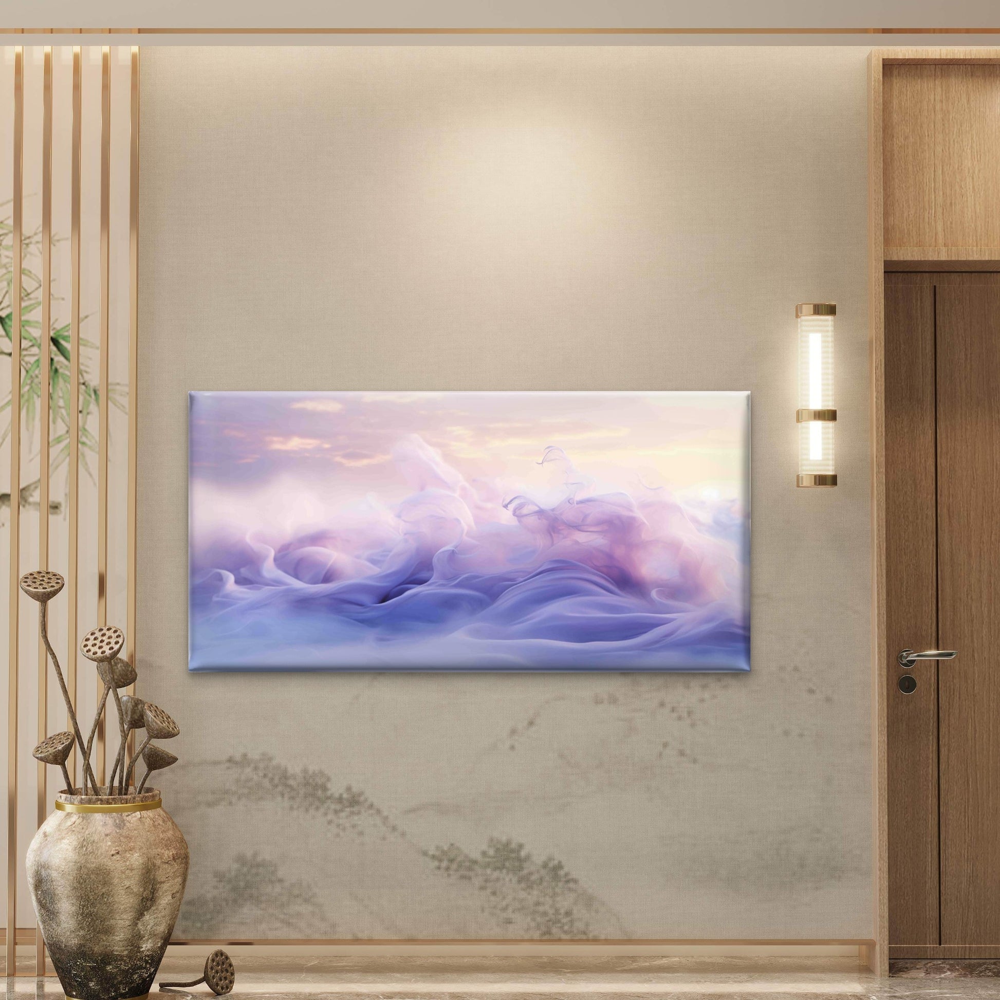 Ethereal Environment Wall Art Canvas Office Home Room Framed 120x60cm - Bella Home Decor
