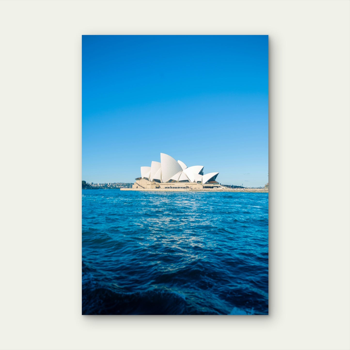 Sydney Opera House Harbour Australia 40x60cm Metal Print Ready to Hang