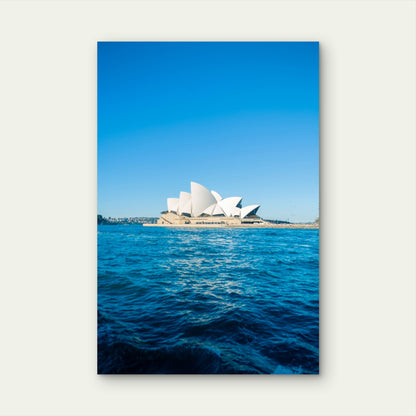 Sydney Opera House Harbour Australia 40x60cm Metal Print Ready to Hang
