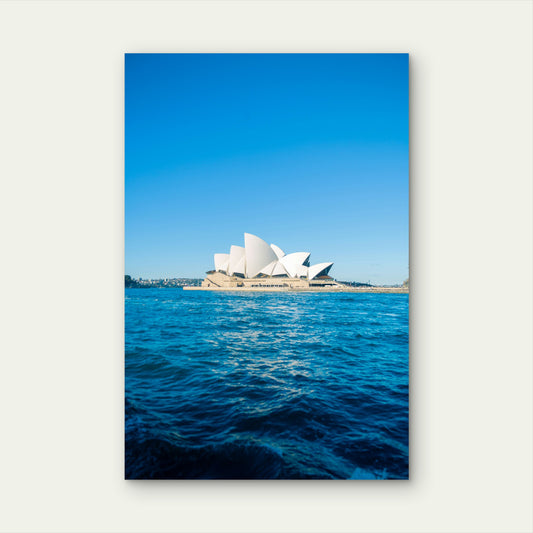 Sydney Opera House Harbour Australia 40x60cm Metal Print Ready to Hang