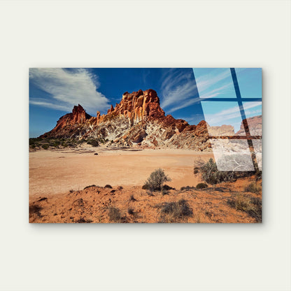 Rainbow Valley Northern Territory Acrylic Glass Printing Wall Art Australian Made