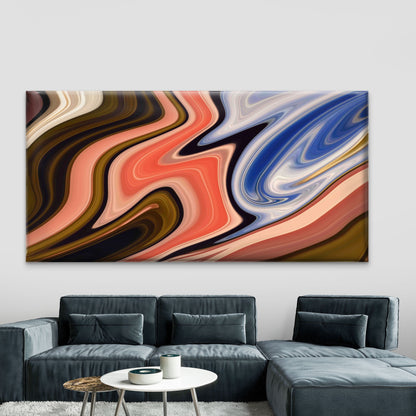 Beautiful Abstract Colors Wall Art Canvas Office Home Room Framed 120x60cm