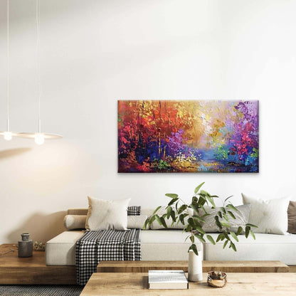 Colorful Autumn Colors Wall Art Canvas Office Home Room Framed 120x60cm
