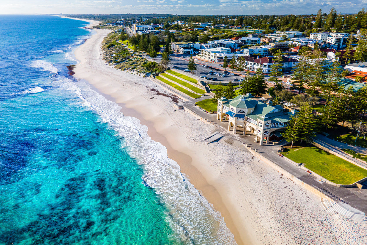 Clear Cottesloe Beach Australia Home Decor Premium Quality Poster Print Choose Your Sizes - Bella Home Decor