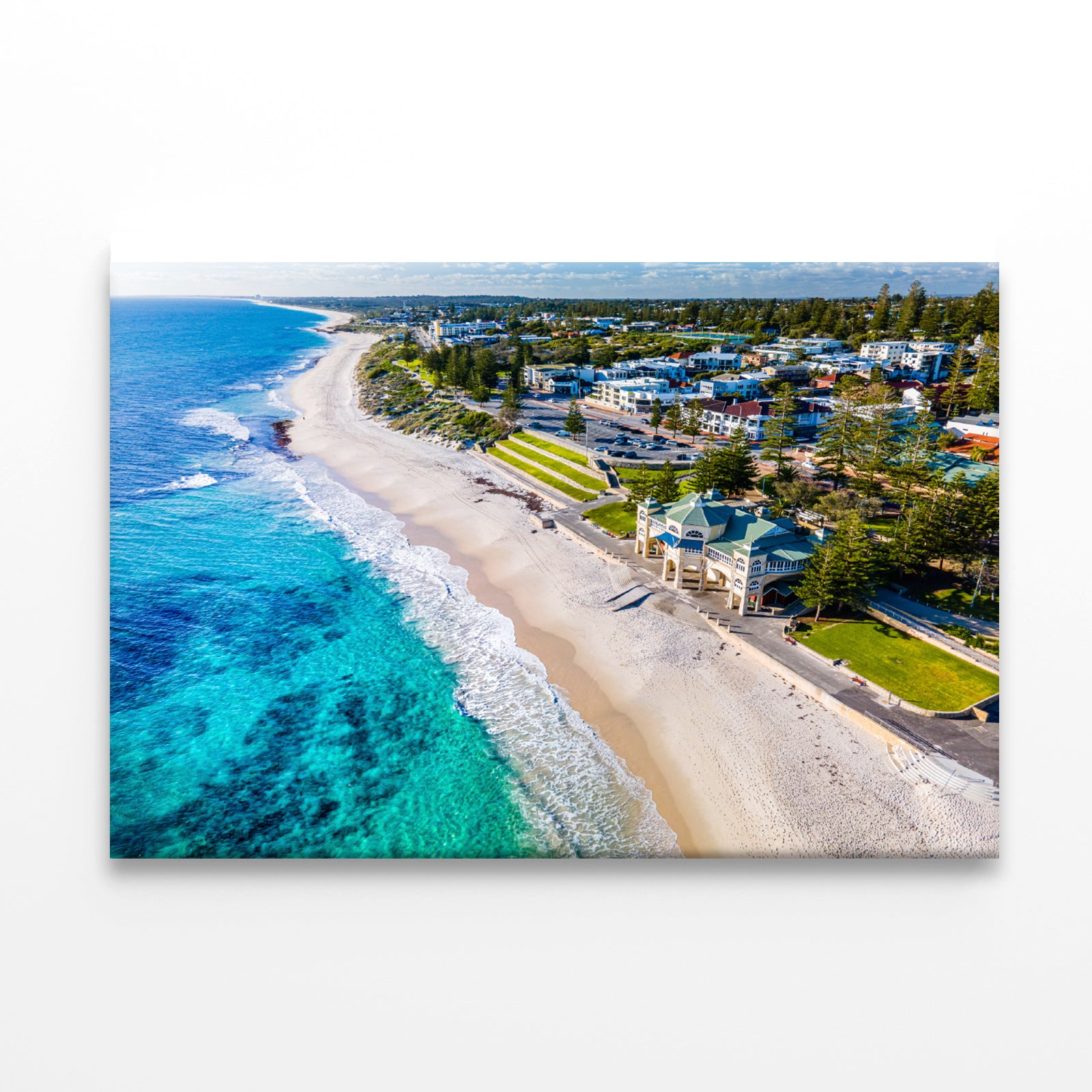 Clear Cottesloe Beach Australia Print 100% Australian Made - Bella Home Decor