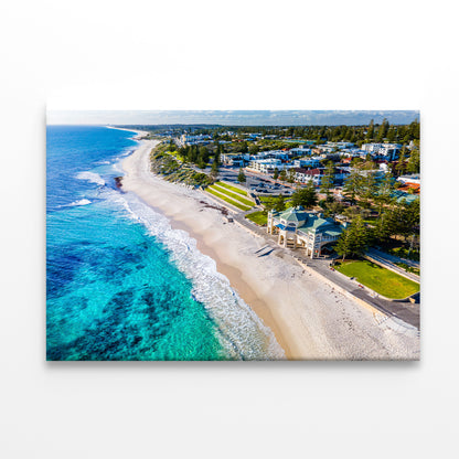 Clear Cottesloe Beach Australia Print 100% Australian Made - Bella Home Decor